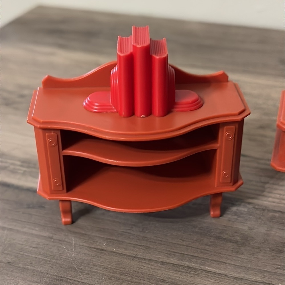 VINTAGE Plastic furniture for living room/dollhouse, JEAN W. Germany 70s - Picture 3 of 16